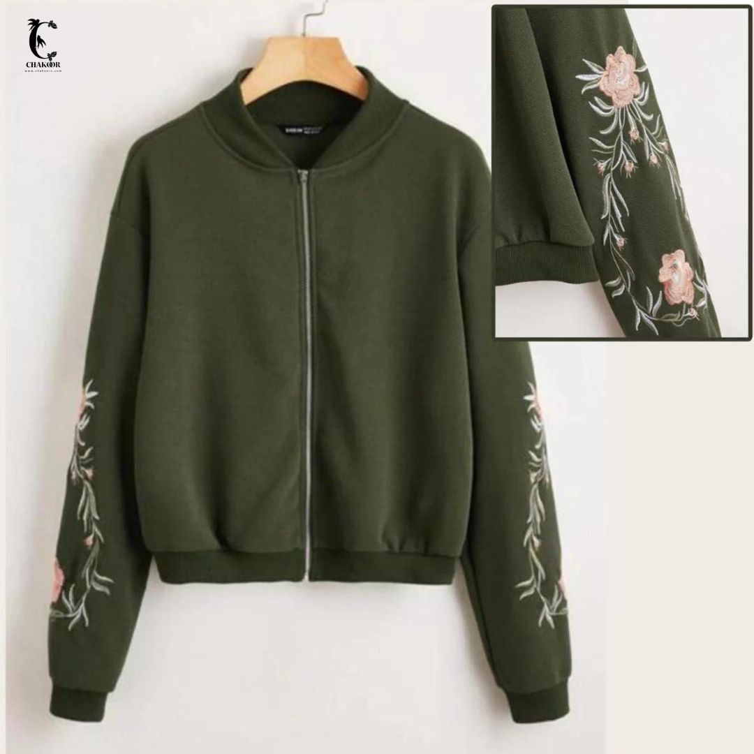 Chakoor Embroidered Sleeves Jacket