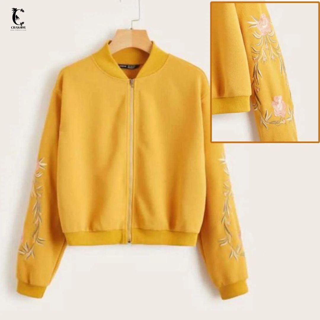 Chakoor Embroidered Sleeves Jacket