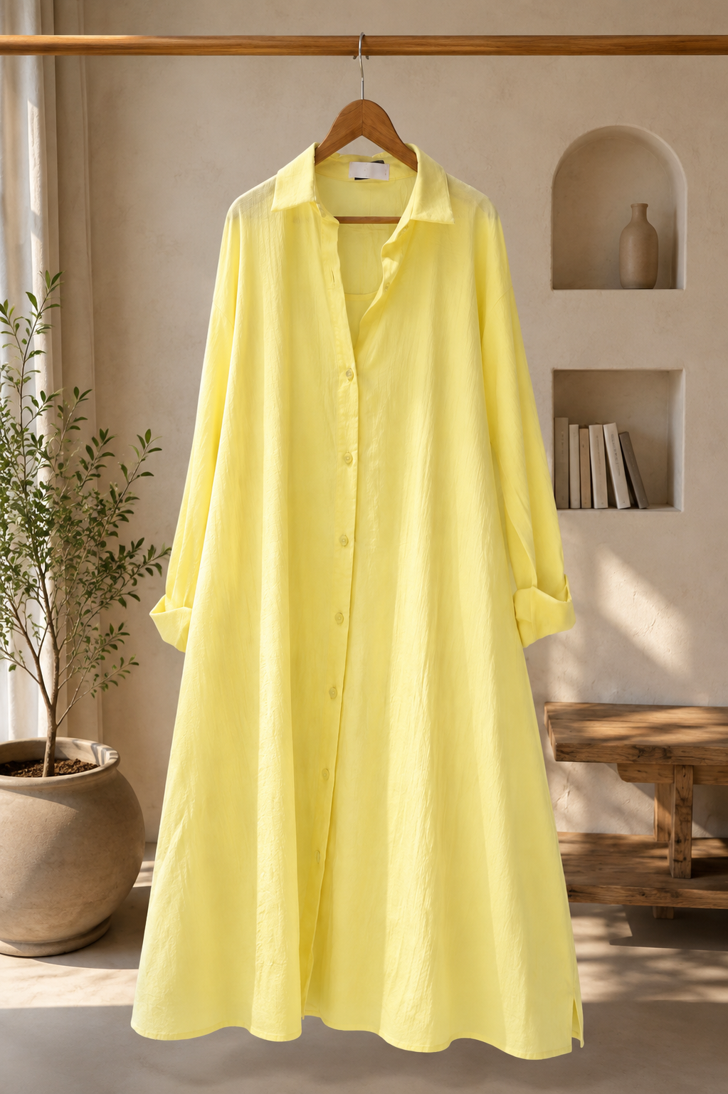 Ch 6109 Dune Drape Tunic Overseized Shirt Chakoors