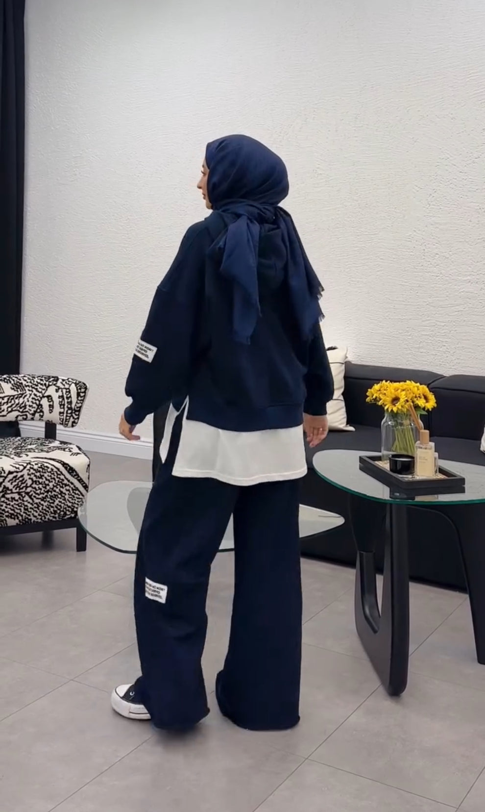 CH # 466 Chakoor Front Cut Style Long Fleece Co ord Set For Winters