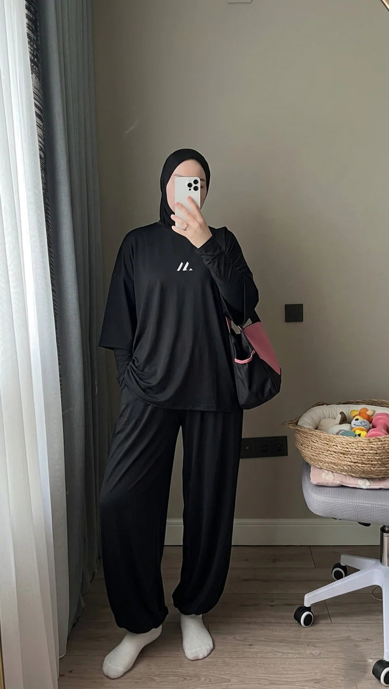Ch 6049 - Urban Modesty Co-ord Set | Chakoors