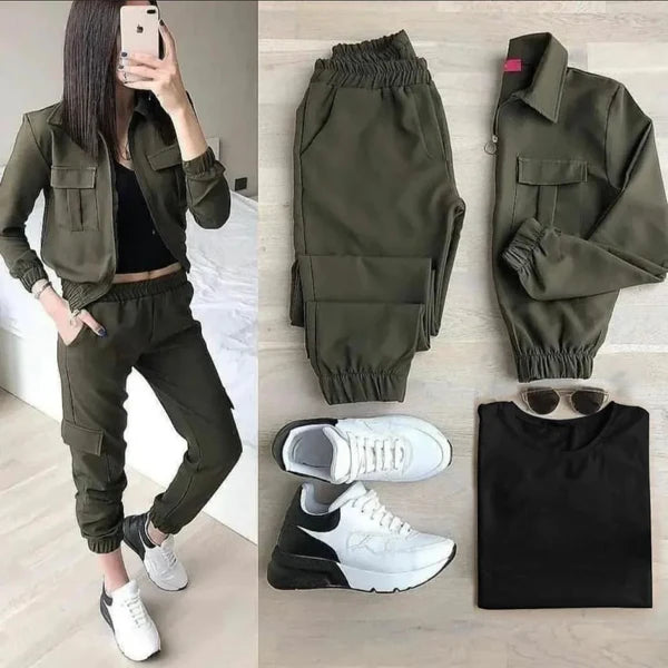 LY-11 Winter Pocket Style Tracksuit