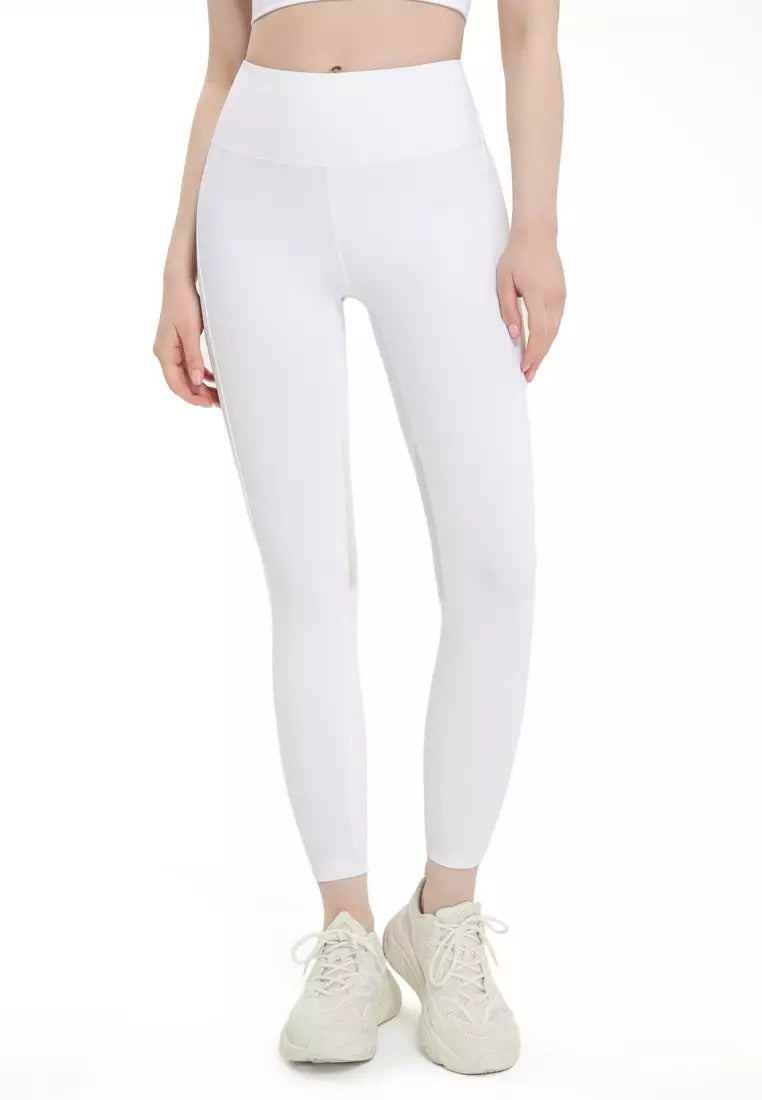 white yoga tights sexy