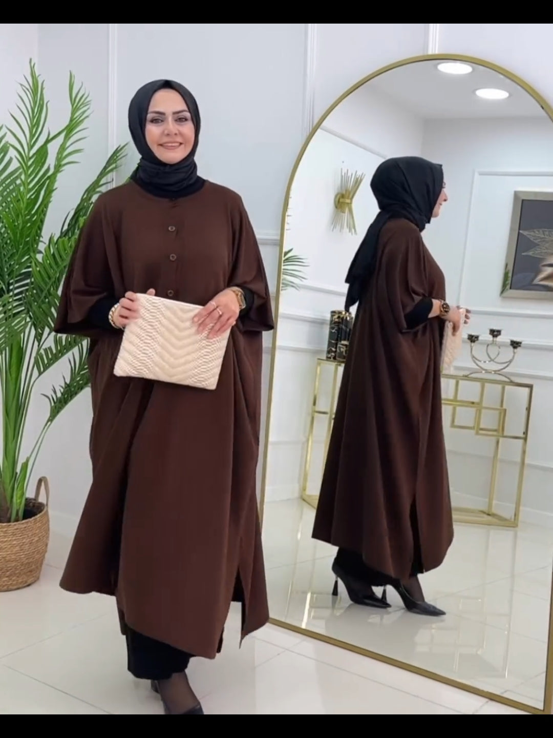 Ch # 520 Chakoor FrostFlow Flared Fleece Top