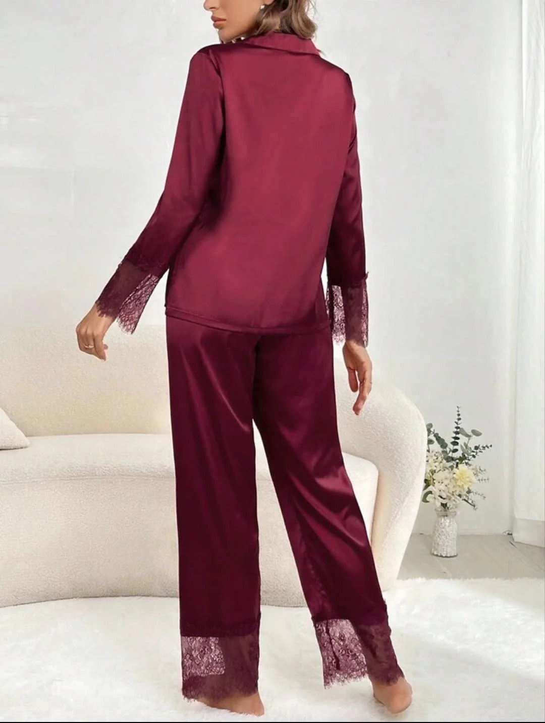 CHK # p73 Chakoor Button-Down PJ Style Nightwear Set