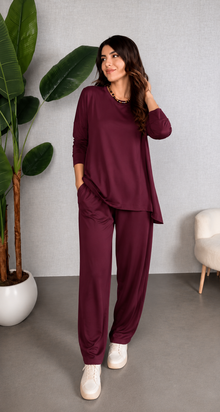 Ch 6106 Cozy Flow Co ord set --- Sale Item