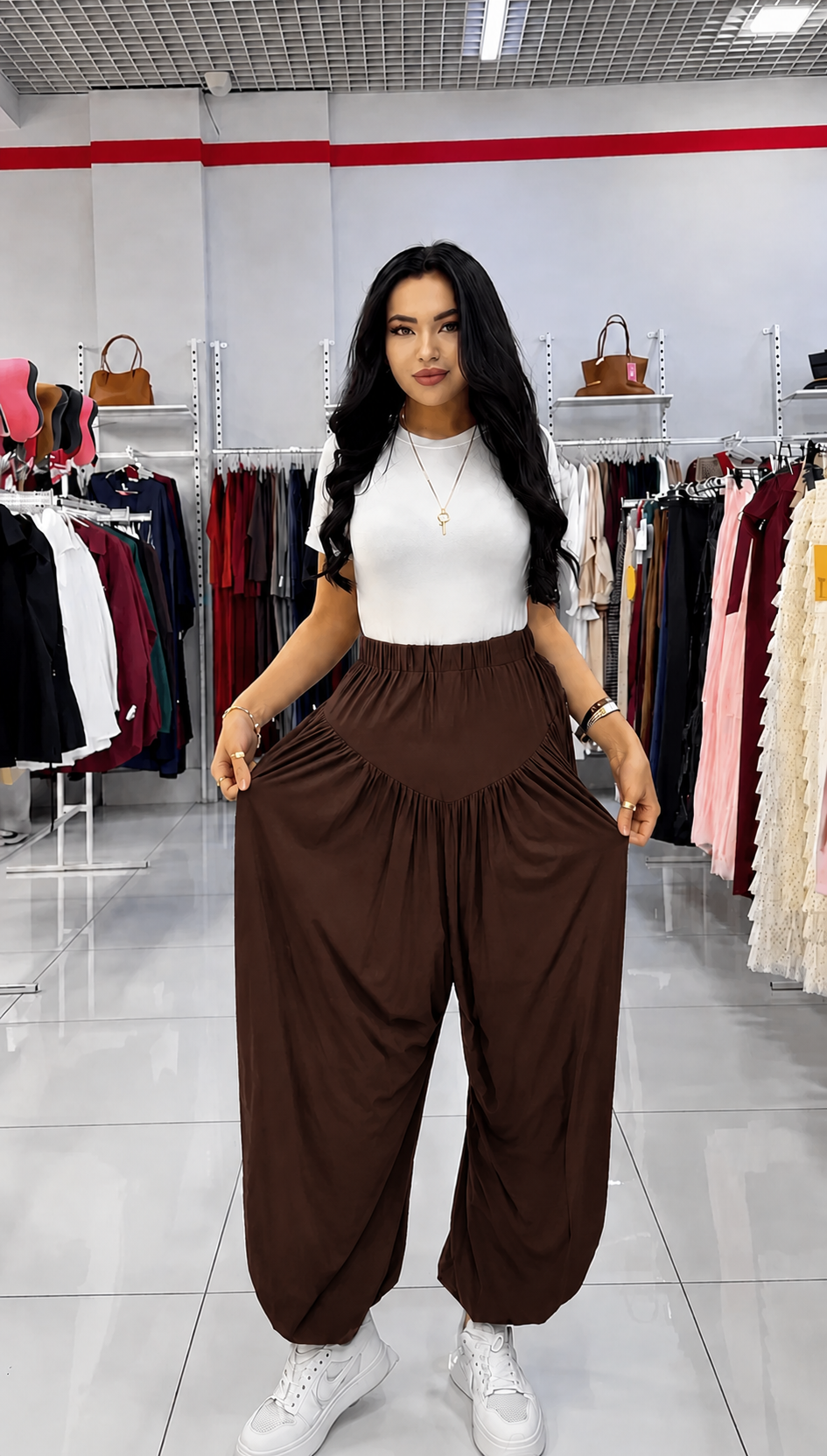 CH 6069 Grace Drape Trousers