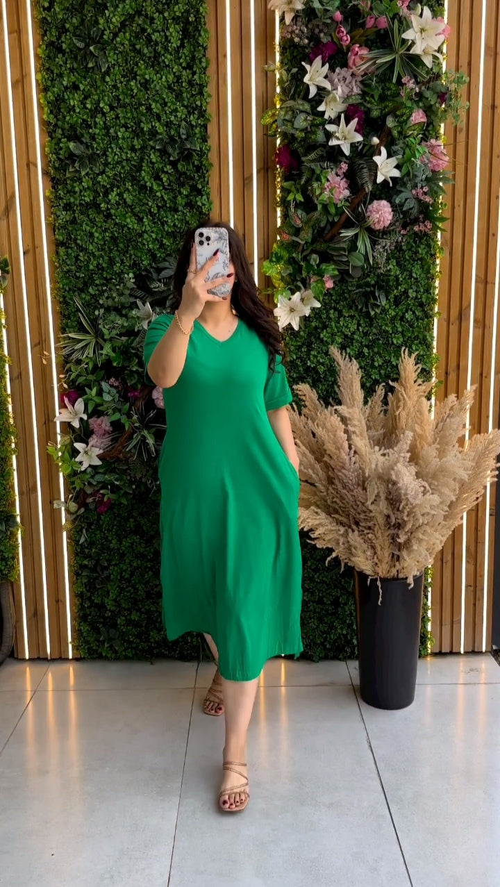 ch # 360 long loose top for summer