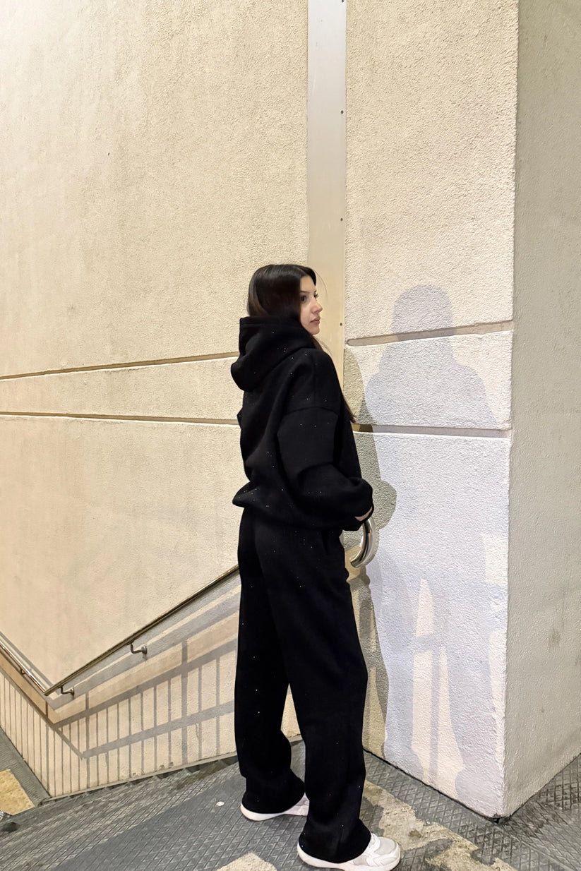 CH 609 -GlitterBlend Fleece Tracksuit - Chakoor