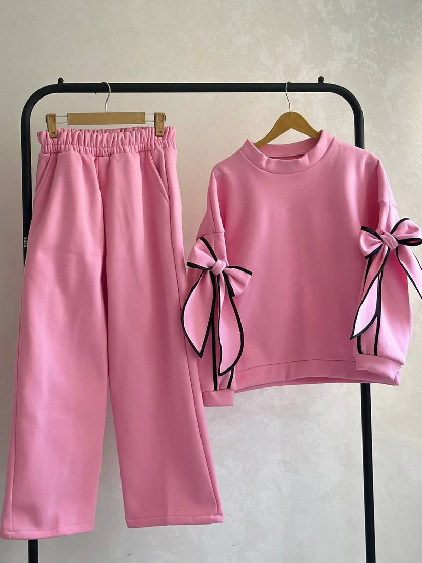 CH 621 -Pookie Bow Co-Ord Set - Chakoor