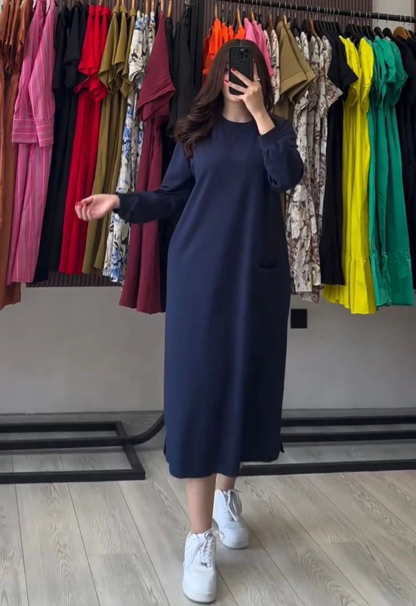 CH 592 - Longline Fleece Top For Winters - Chakoor