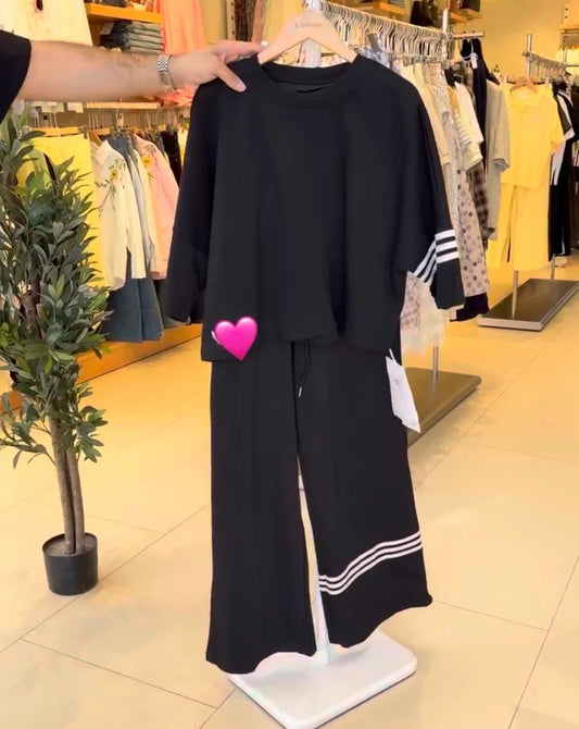 CH - 6074 - Stripes Co-ord Set | Chakoors