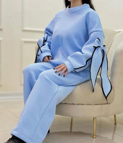 CH 621 -Pookie Bow Co-Ord Set - Chakoor