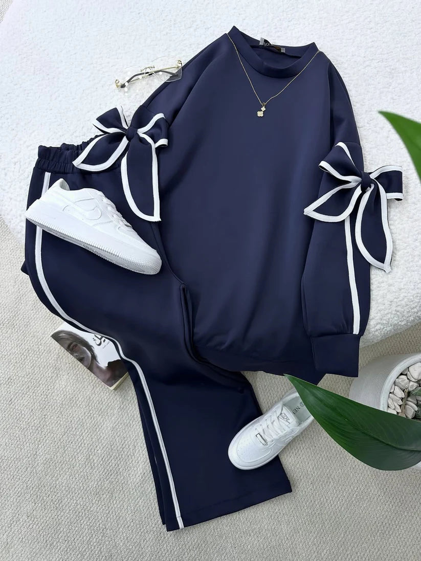 CH 621 -Pookie Bow Co-Ord Set - Chakoor