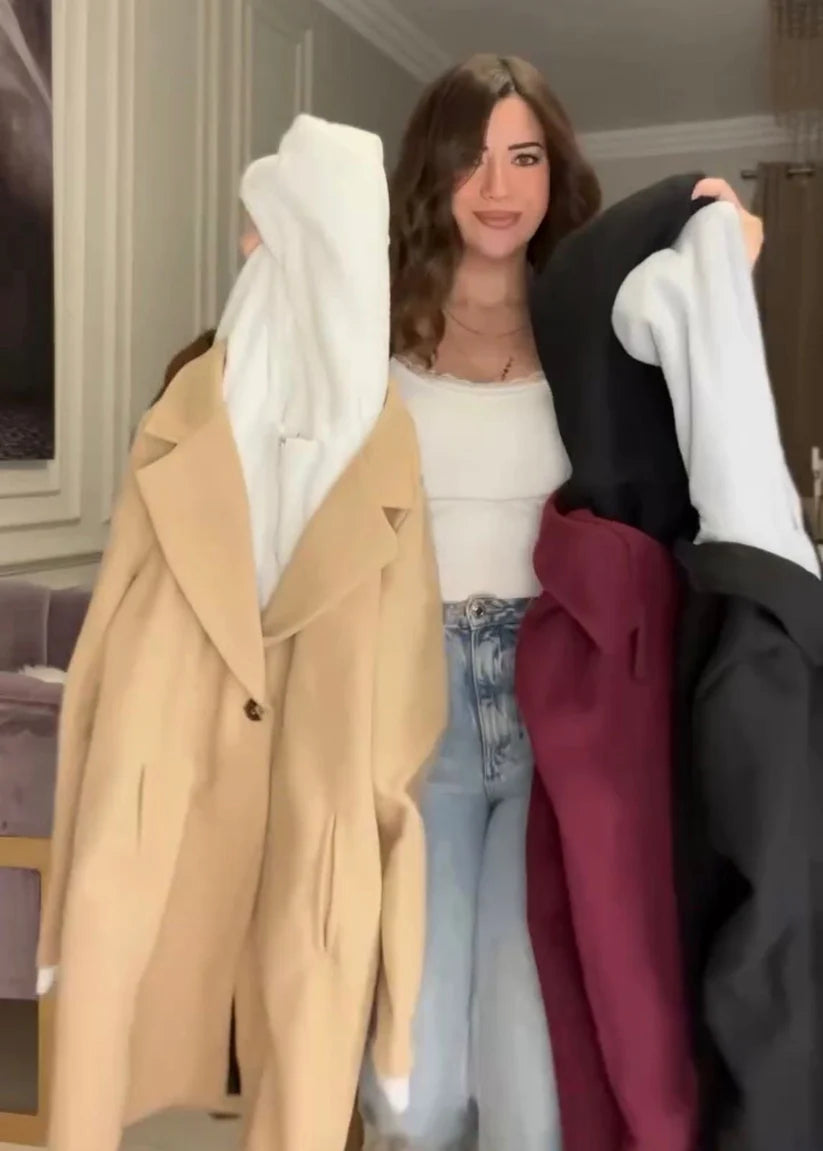 CH 599 - Modish Fleece Coat - Chakoor