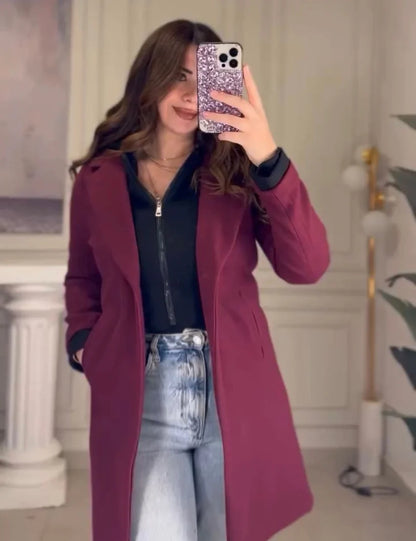 CH 599 - Modish Fleece Coat - Chakoor