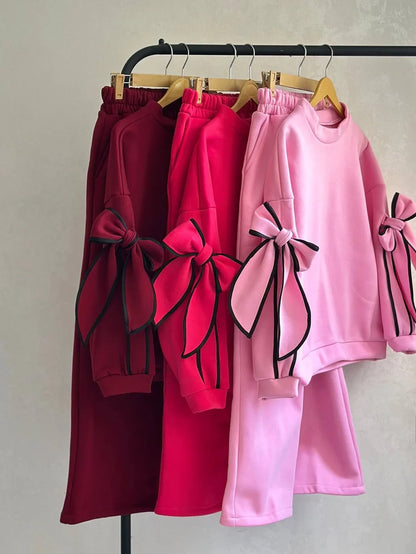 CH 621 -Pookie Bow Co-Ord Set - Chakoor