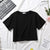 chakoors Women Essential Crop T-Shirt CH # 344