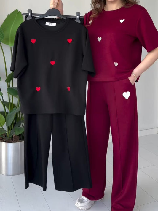 Ch # 556 Chakoor HeartBeat Summer  Co-ord Set
