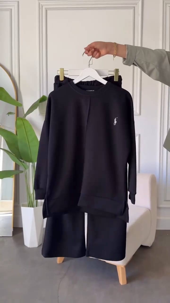 CH 589 Chakoor Polo Winter Fleece Co-ord Set