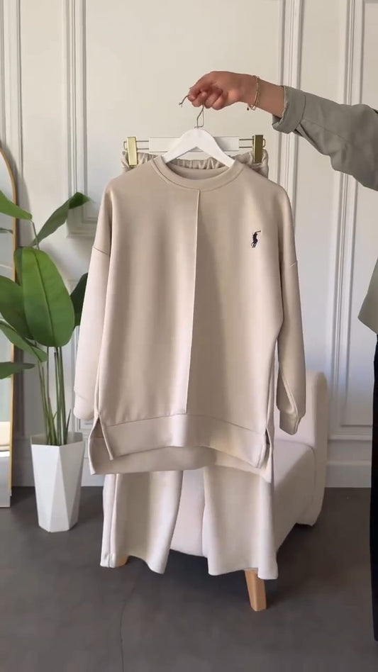 CH 589 Chakoor Polo Winter Fleece Co-ord Set