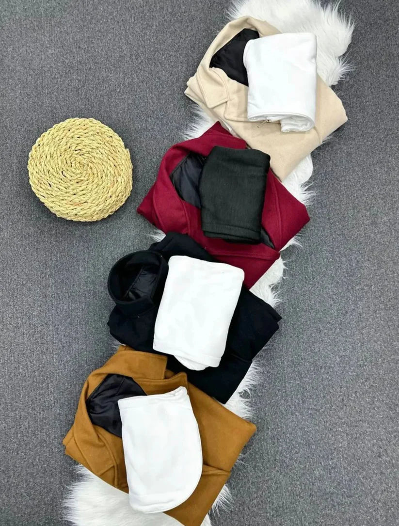 CH 599 - Modish Fleece Coat - Chakoor