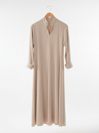 Ch 632 Chakoor Signature Crinkle Pleated Summer Maxi