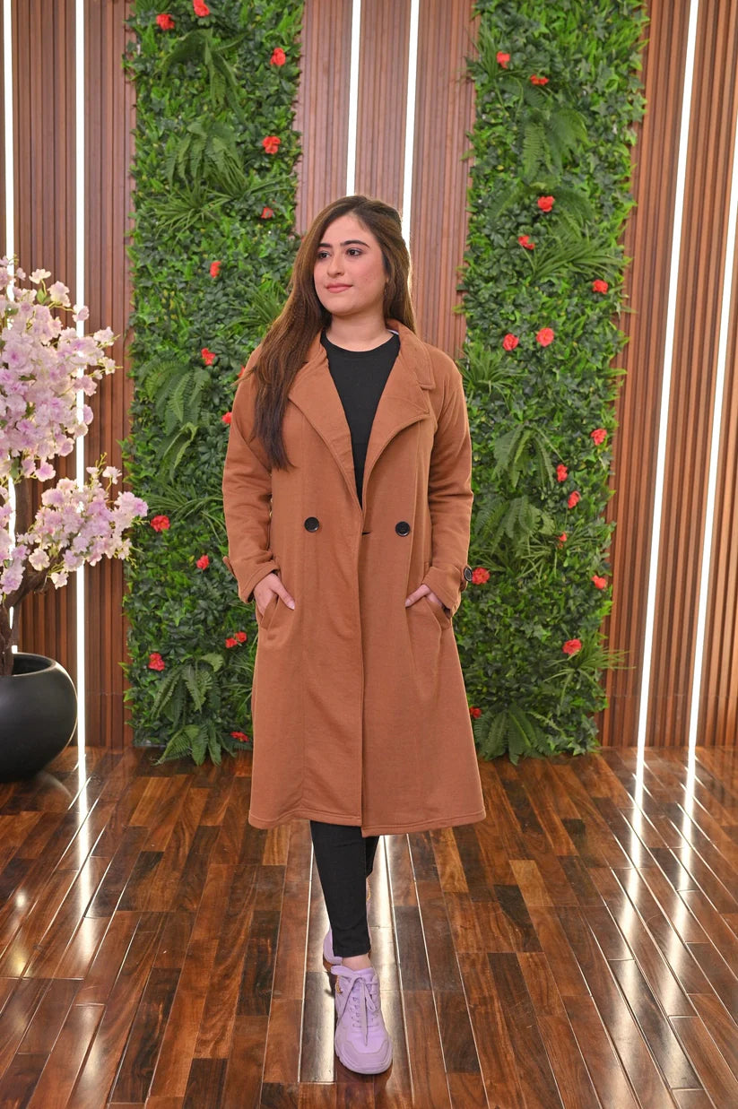 Chakoor Long Fleece Coat For Women's 23