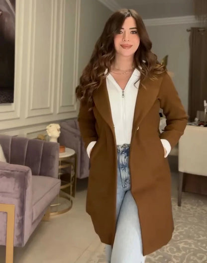 CH 599 - Modish Fleece Coat - Chakoor