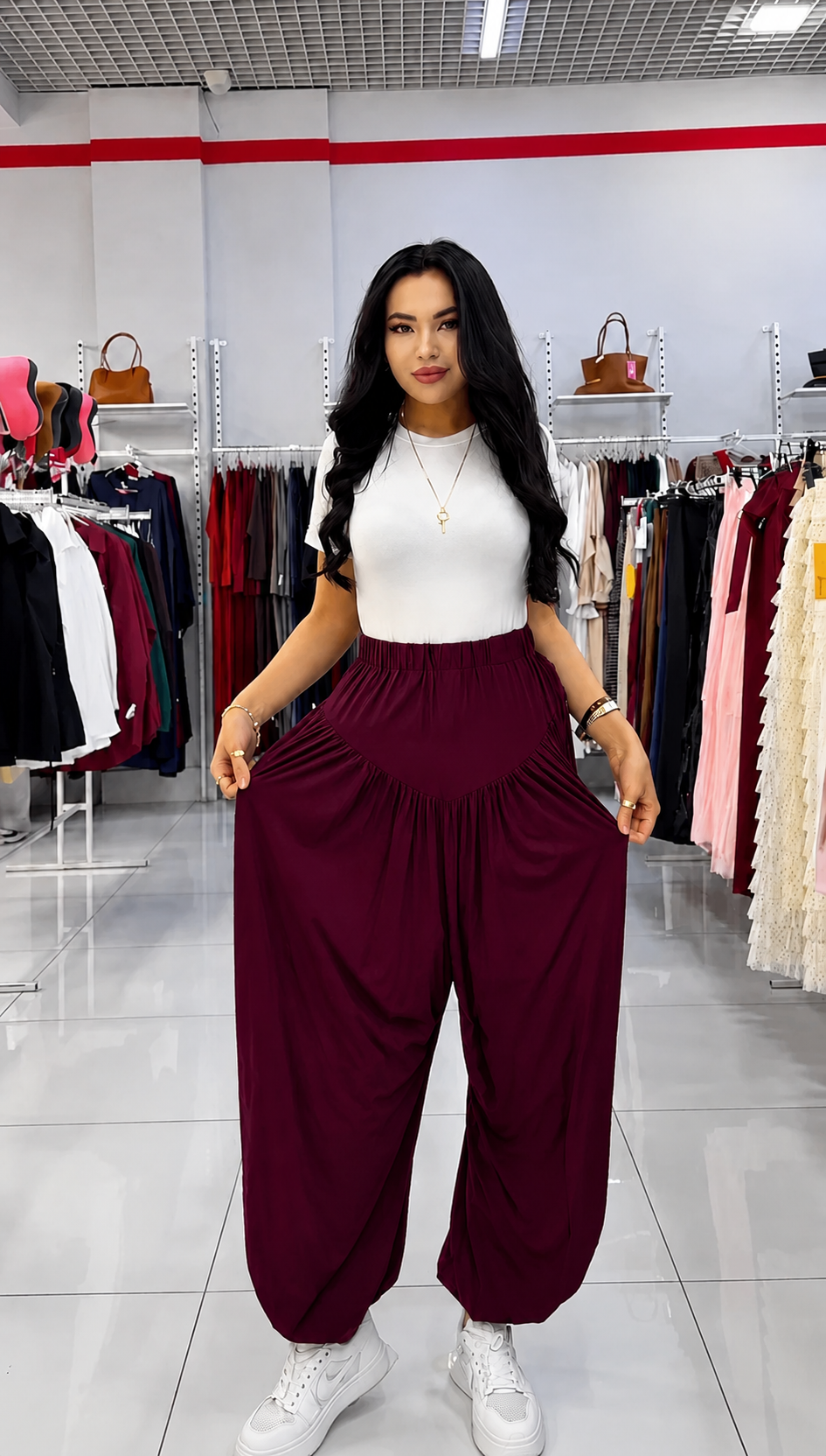 CH 6069 Grace Drape Trousers
