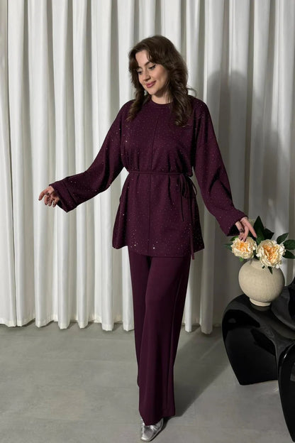 CH 610 - Sparkle Premium Co-Ord Set - Chakoor