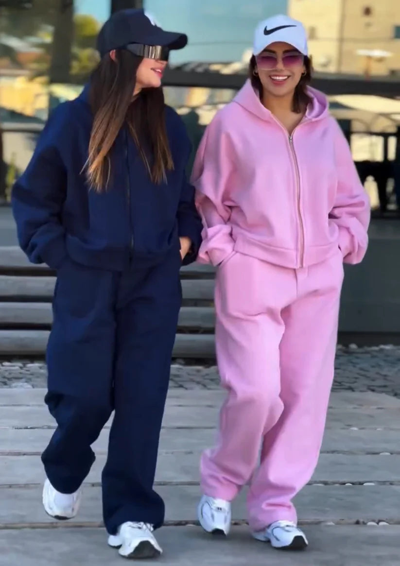 CH 579 Hooded Tracksuit For Winter - Chakoor