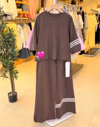 CH - 6074 - Stripes Co-ord Set | Chakoors