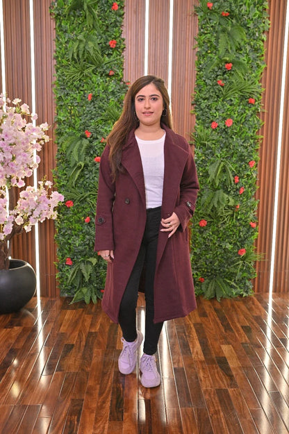 Chakoor Long Fleece Coat For Women's 23