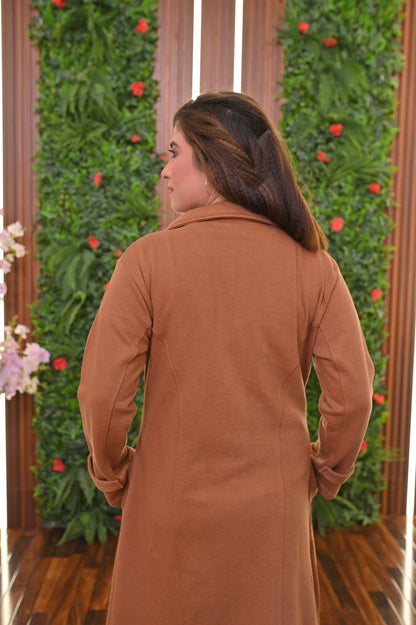 Chakoor Long Fleece Coat For Women's 23