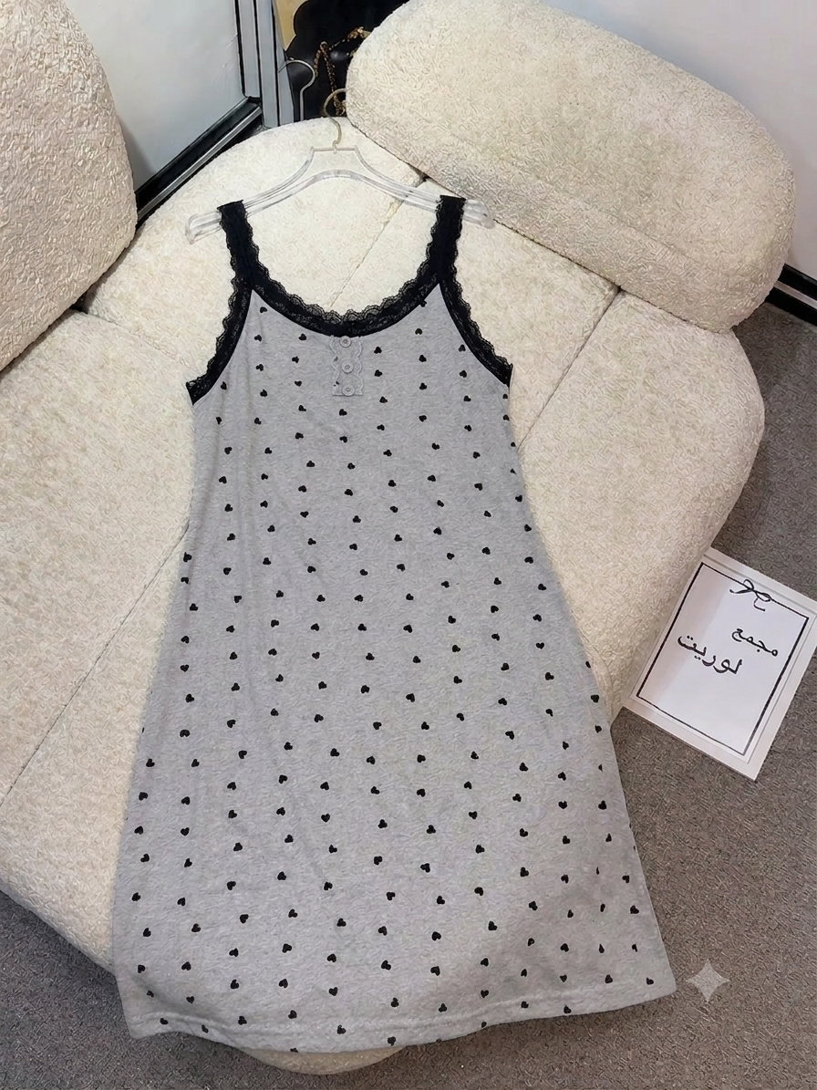 Ch 6106 Belle Heart Lace Top Chakoors