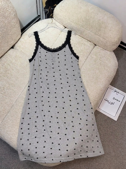 Ch 6106 Belle Heart Lace Top Chakoors