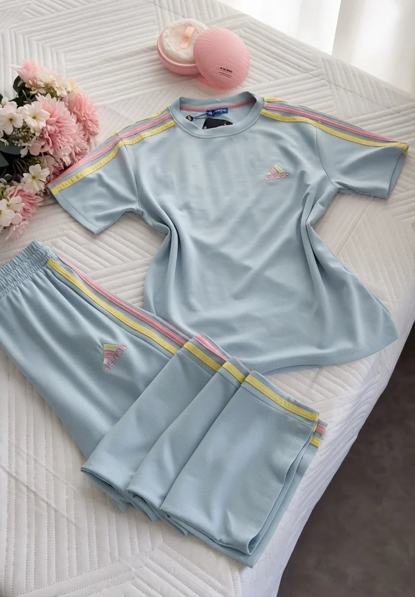 CH - 6087 - Summer Chill Co-ord Set | Chakoor