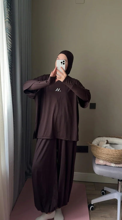 Ch 6049 - Urban Modesty Co-ord Set | Chakoors