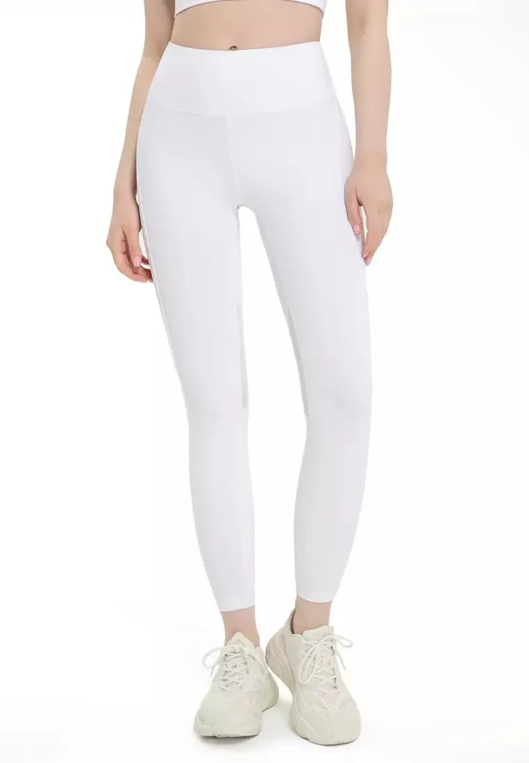 chakoor black plain yoga fitness tights gym wear