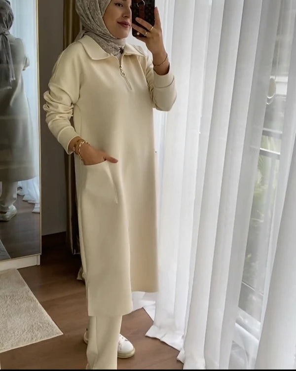 CH # 397 Chakoor 2 piece winter fleece outfit