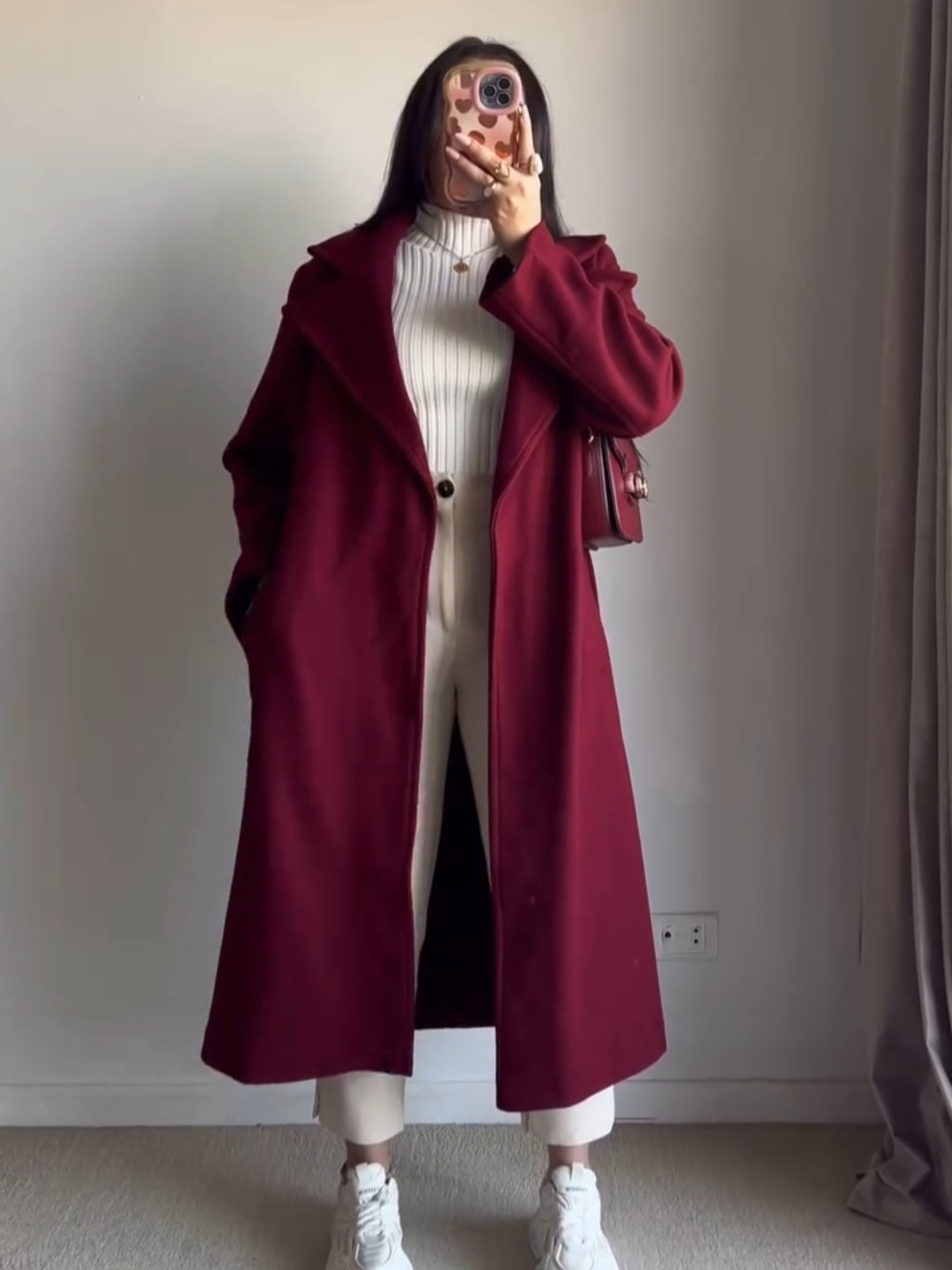 ch # 516 Chakoor LuxeWarm Longline Winter Coat