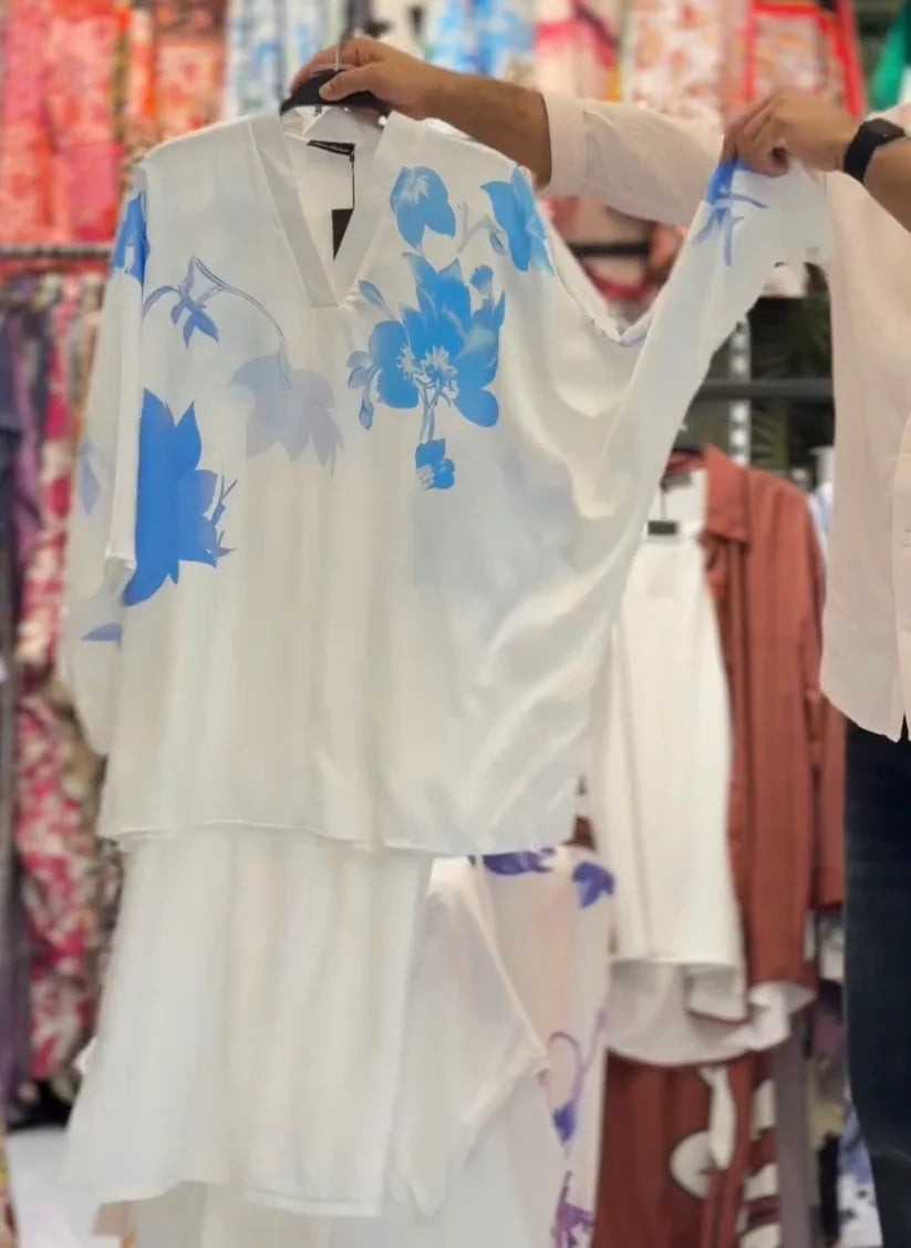 CH 6014 - Petal Soft 2-Piece Dress | Chakoor