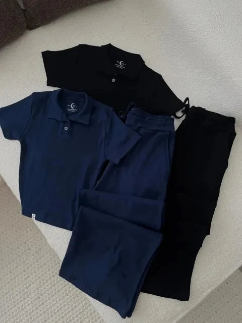 CH - 6092 - Apex Polo Co-Ord Set | Chakoors