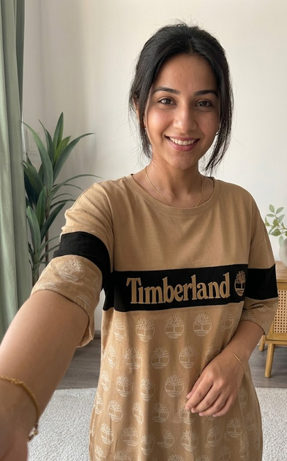 CH 6057 TIMBERLAND CASUAL SUMMER LONG TOP
