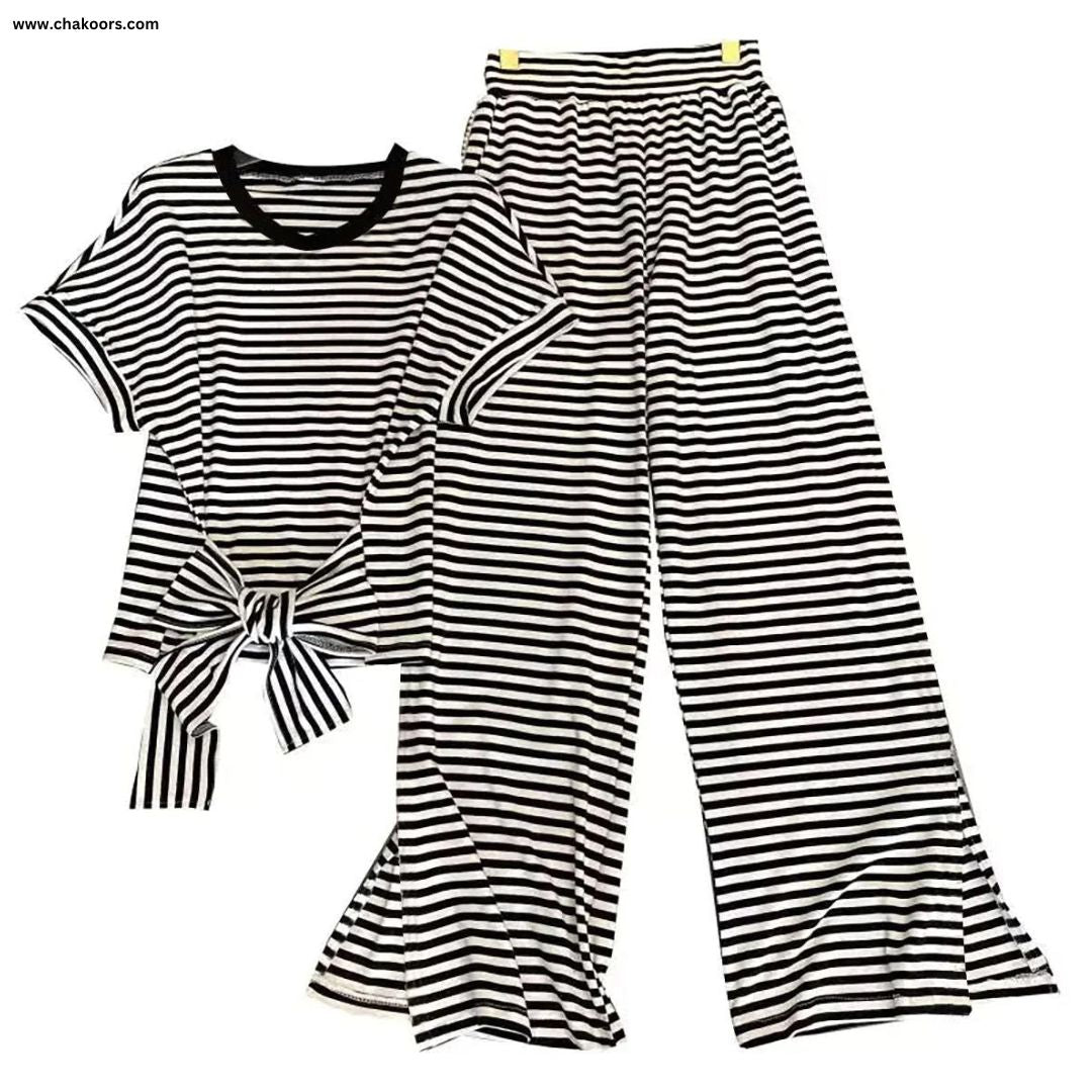 Get 2 Pcs Zebra Suit Lounge Wear SW-43