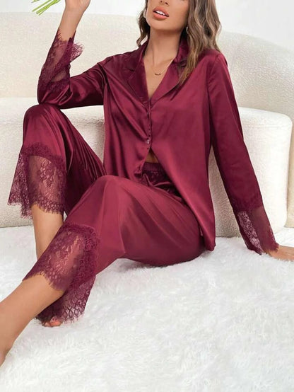 CHK # p73 Chakoor Button-Down PJ Style Nightwear Set