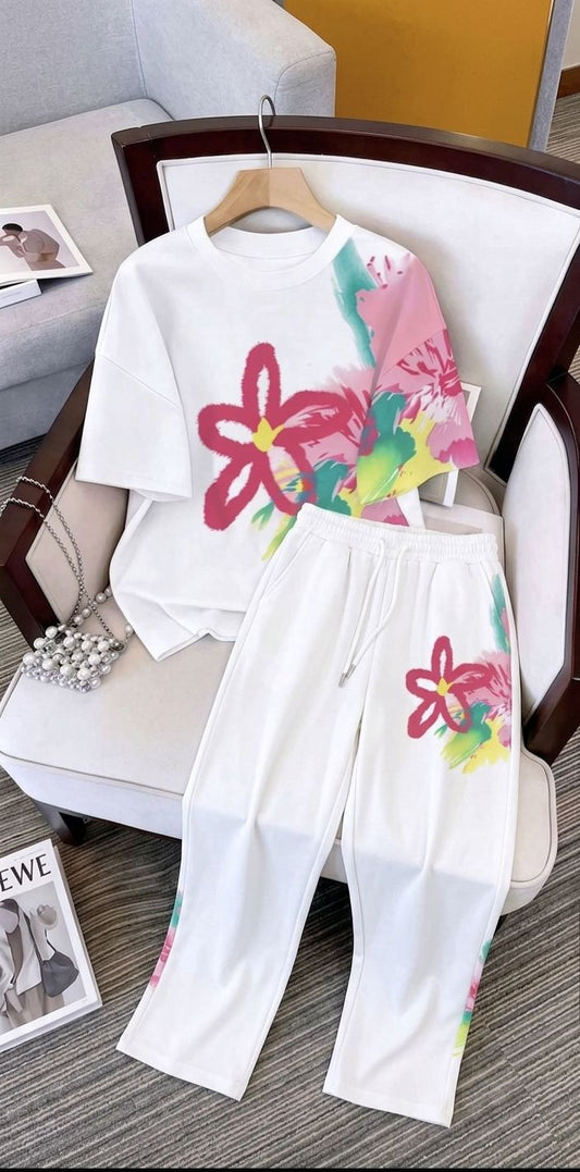 CH 6053 Floral Breeze Co-Ord Set