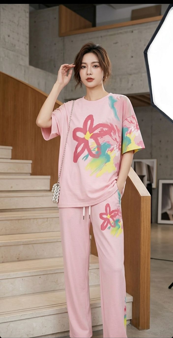 CH 6053 Floral Breeze Co-Ord Set