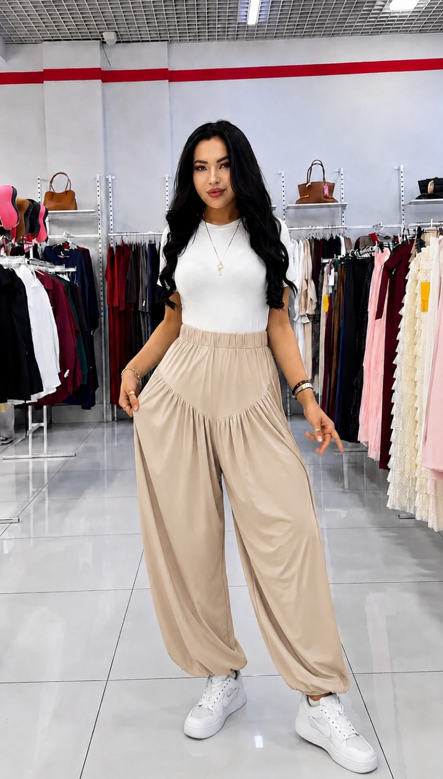 CH 6069 Grace Drape Trousers